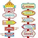 Análisis comparativo de los productos freakys japoneses inspirados en un cartel de circo